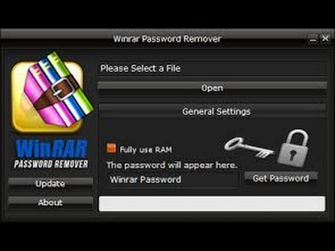 free rar password remover